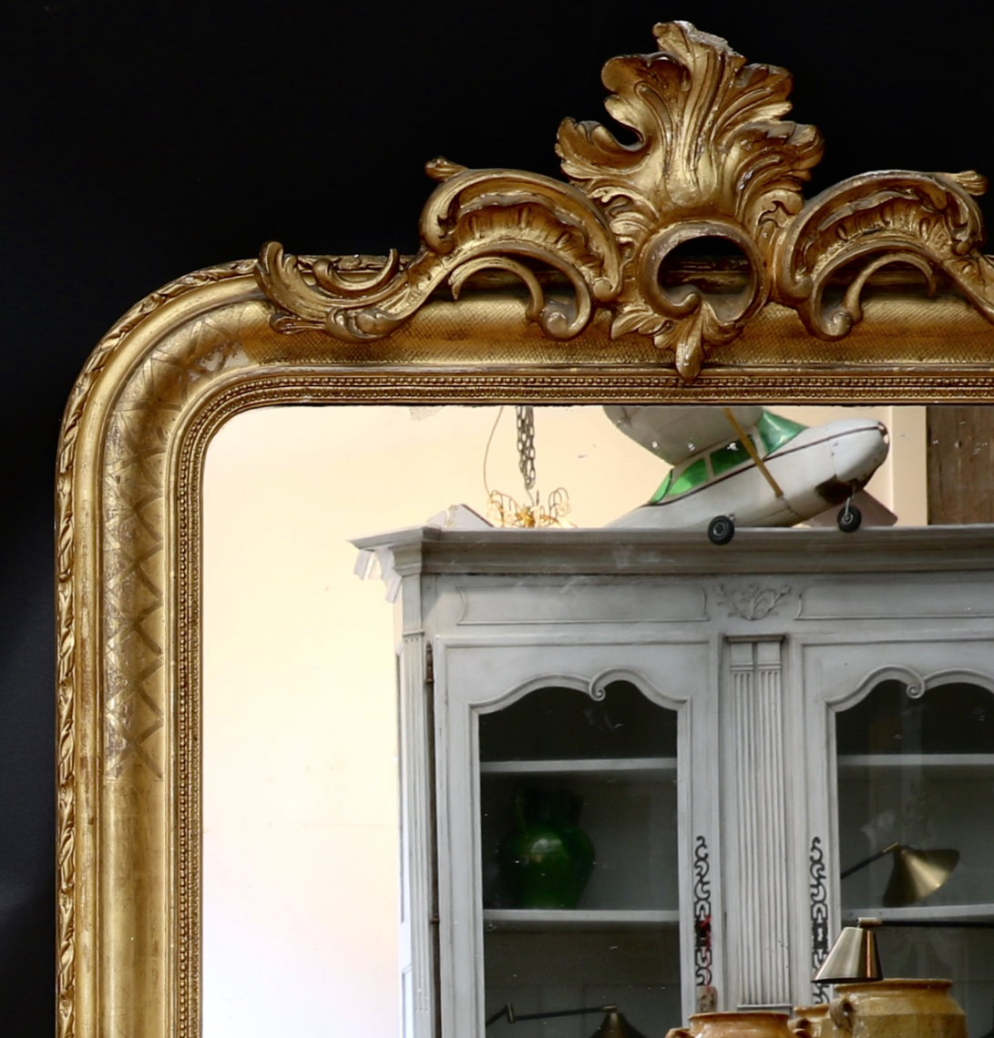 Large Louis Philippe Mirror